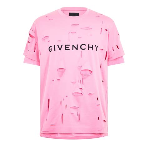 givenchy shirt pink|Givenchy t shirt men price.